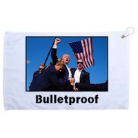 Donald Trump Bulletproof 2024 Presidential Candidate 45 Grommeted Golf Towel