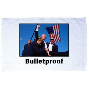 Donald Trump Bulletproof 2024 Presidential Candidate 45 Microfiber Hand Towel