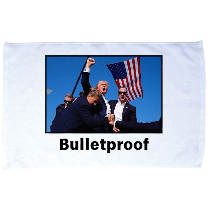 Donald Trump Bulletproof 2024 Presidential Candidate 45 Microfiber Hand Towel