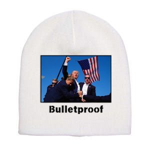 Donald Trump Bulletproof 2024 Presidential Candidate 45 Short Acrylic Beanie