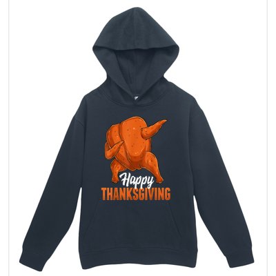 Dabbing Turkey Breast Thanksgiving Funny Dance Urban Pullover Hoodie