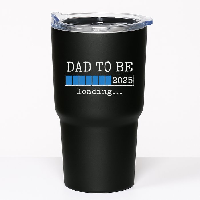 Dad To Be 2025 Dad Est 2025 Daddy To Be Promoted To Daddy Tumbler