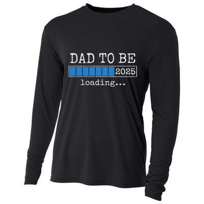 Dad To Be 2025 Dad Est 2025 Daddy To Be Promoted To Daddy Cooling Performance Long Sleeve Crew