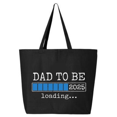 Dad To Be 2025 Dad Est 2025 Daddy To Be Promoted To Daddy 25L Jumbo Tote
