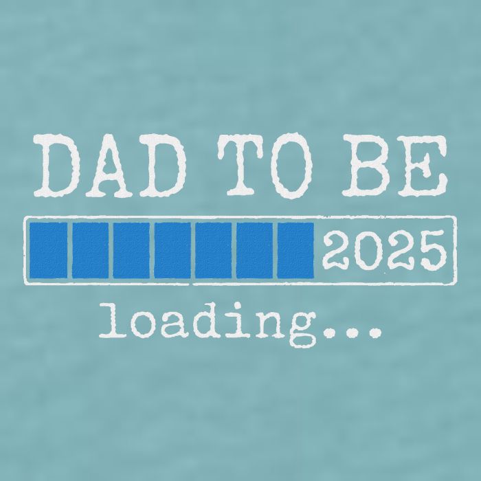 Dad To Be 2025 Dad Est 2025 Daddy To Be Promoted To Daddy Sueded Cloud Jersey T-Shirt
