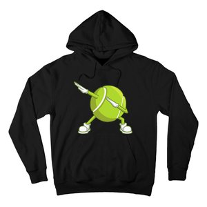 Dabbing Tennis Ball Funny Dab Dance Racket Game Outfit Hoodie