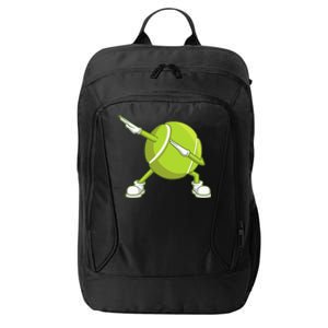 Dabbing Tennis Ball Funny Dab Dance Racket Game Outfit City Backpack