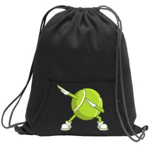 Dabbing Tennis Ball Funny Dab Dance Racket Game Outfit Sweatshirt Cinch Pack Bag