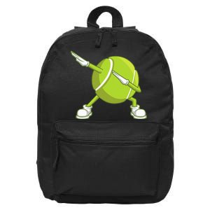 Dabbing Tennis Ball Funny Dab Dance Racket Game Outfit 16 in Basic Backpack