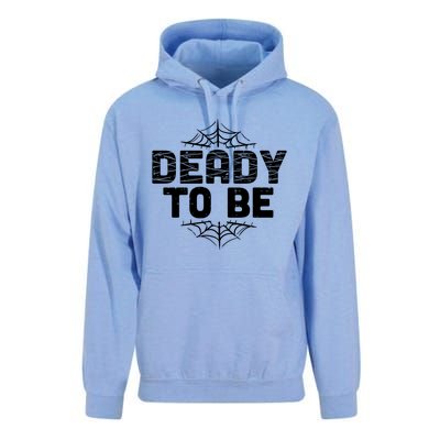 Deady To Be Soon New Dad Halloween Pregnancy Announcet Cool Gift Unisex Surf Hoodie