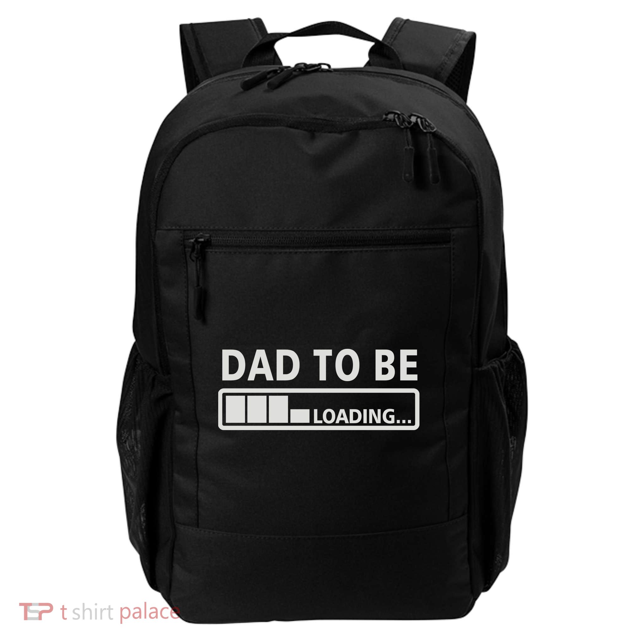 Dad To Be Loading Daily Commute Backpack