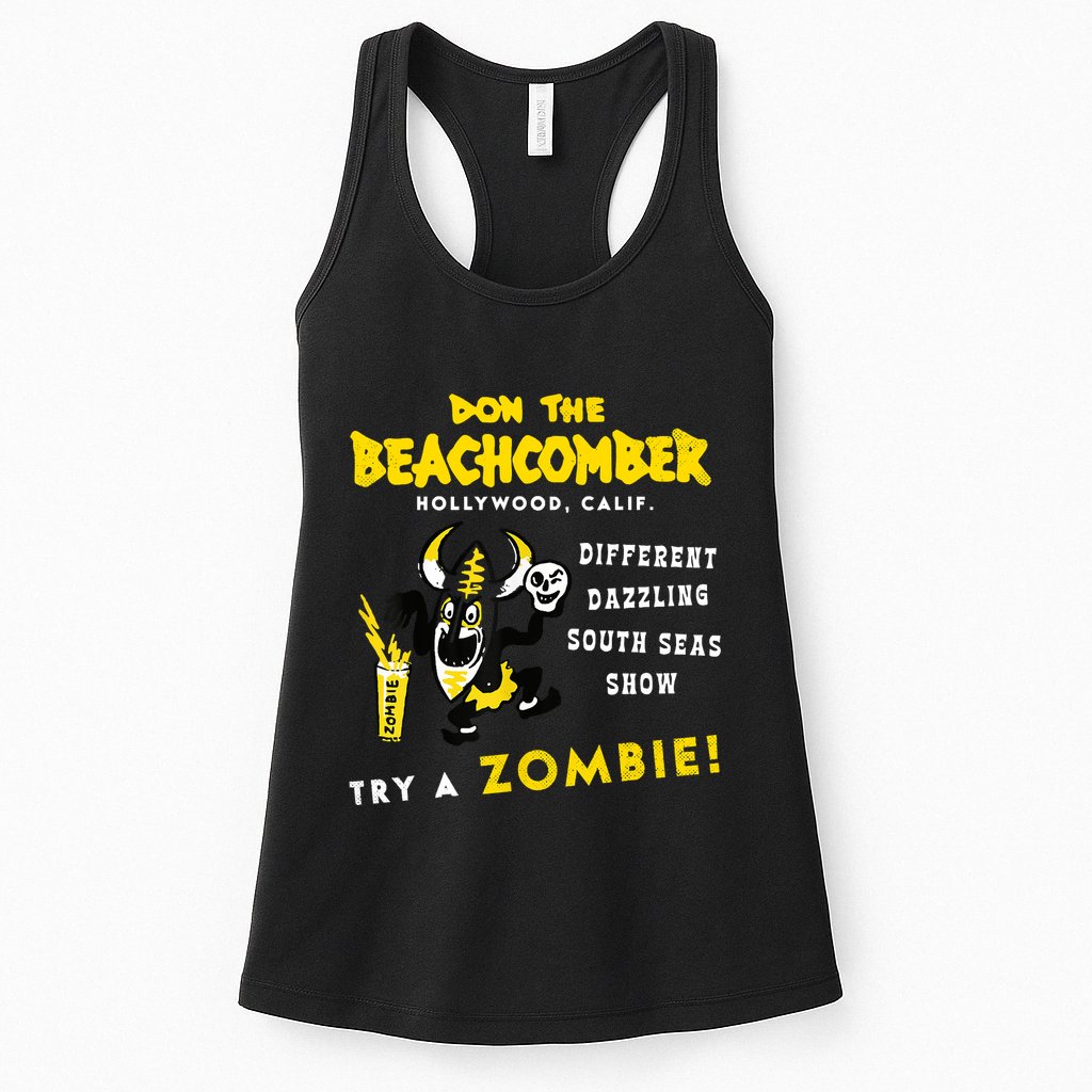 Don The Beachcomber Hollywood, CA Vintage Unisex Womens Tank Top