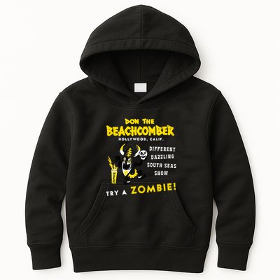 Don The Beachcomber Hollywood, CA Vintage Unisex Kids Hoodie