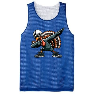 Dabbing Turkey Bowl Football Thanksgiving Gift Mesh Reversible Basketball Jersey Tank