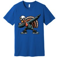 Dabbing Turkey Bowl Football Thanksgiving Gift Premium T-Shirt