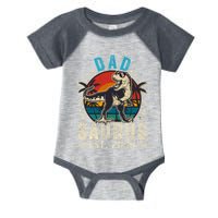 Dad To Be 2025 Dad Saurus Dinosaur Promoted To Daddy 2025 Infant Baby Jersey Bodysuit