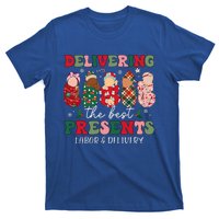 Delivering The Best Presents Labor Delivery Nurse Christmas T-Shirt