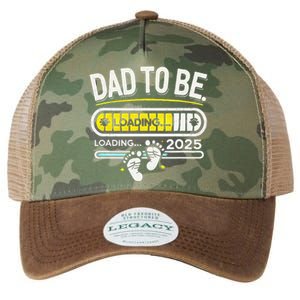 Dad To Be 2025 Loading Legacy Tie Dye Trucker Hat