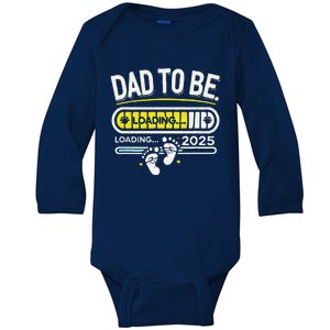 Dad To Be 2025 Loading Baby Long Sleeve Bodysuit