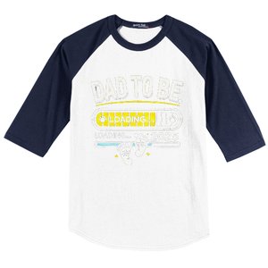 Dad To Be 2025 Loading Baseball Sleeve Shirt