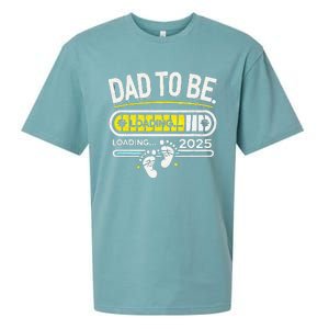 Dad To Be 2025 Loading Sueded Cloud Jersey T-Shirt