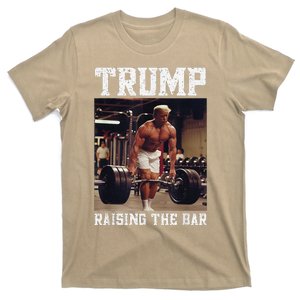 Donald Trump Big Muscles Deadlift Gym Pump Muscular Trump T-Shirt