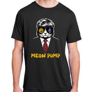 Donald Trump Bitcoin Crypto Pump 2024 Adult ChromaSoft Performance T-Shirt