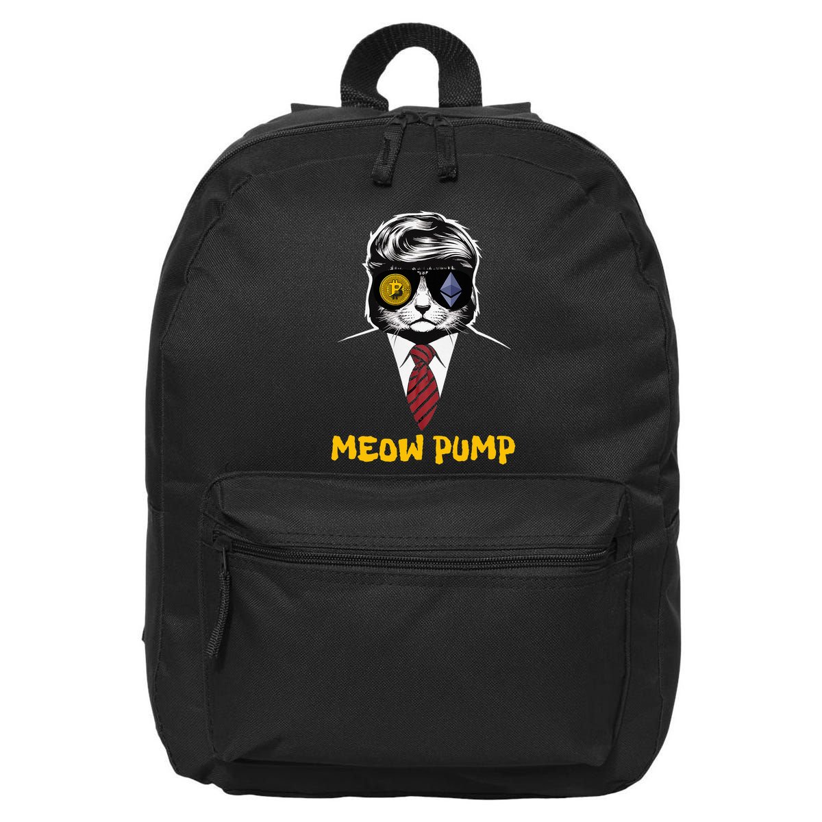Donald Trump Bitcoin Crypto Pump 2024 16 in Basic Backpack