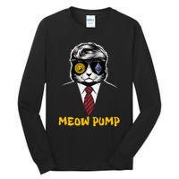 Donald Trump Bitcoin Crypto Pump 2024 Tall Long Sleeve T-Shirt