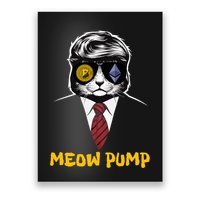 Donald Trump Bitcoin Crypto Pump 2024 Poster