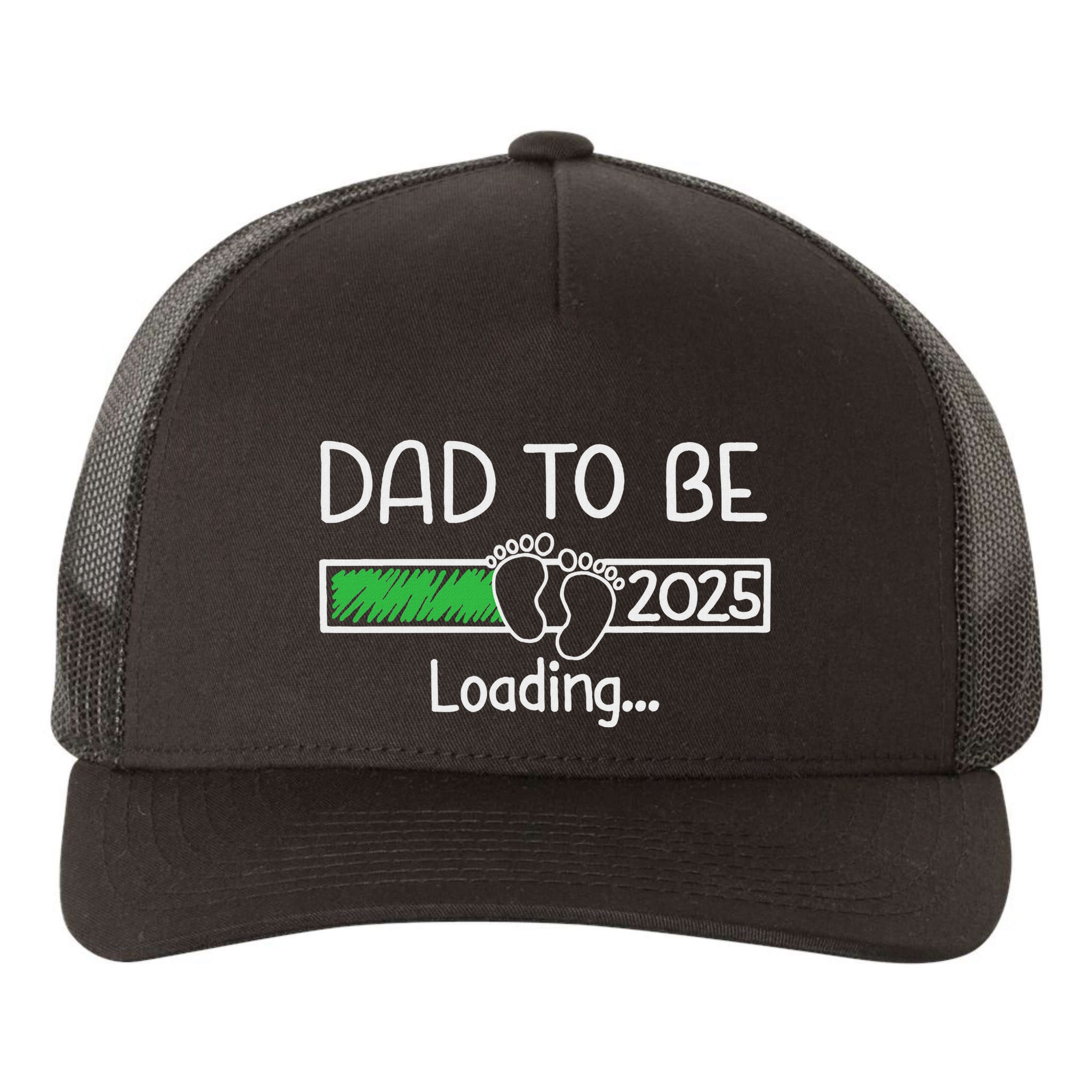 Dad To Be 2025 Dad Loading 2025 Father Expect Baby 2025 Yupoong Adult 5-Panel Trucker Hat