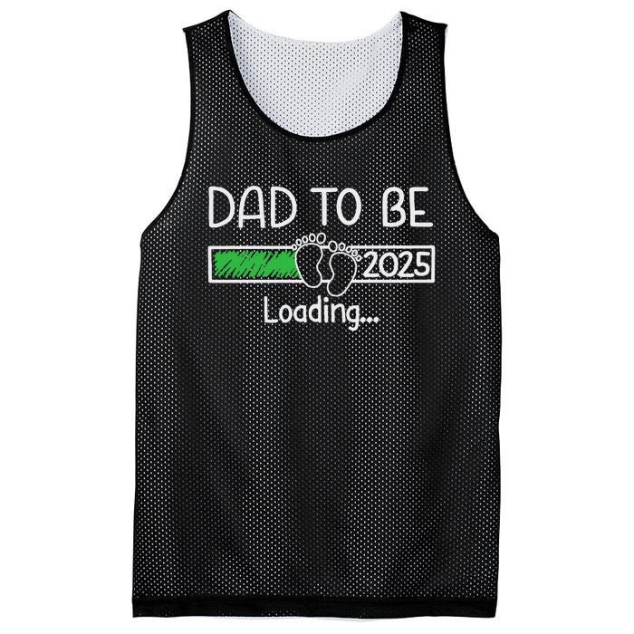 Dad To Be 2025 Dad Loading 2025 Father Expect Baby 2025 Mesh Reversible Basketball Jersey Tank