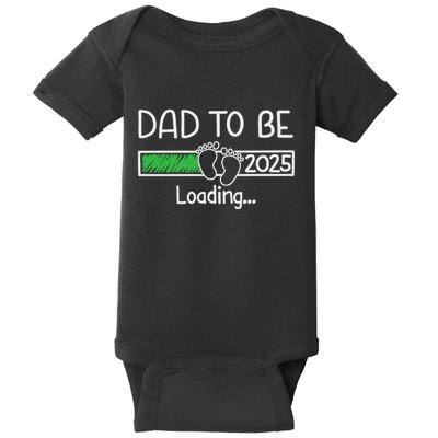 Dad To Be 2025 Dad Loading 2025 Father Expect Baby 2025 Baby Bodysuit