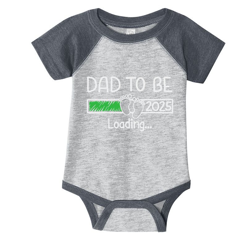 Dad To Be 2025 Dad Loading 2025 Father Expect Baby 2025 Infant Baby Jersey Bodysuit