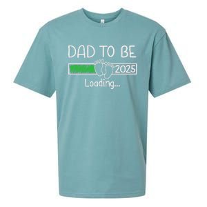 Dad To Be 2025 Dad Loading 2025 Father Expect Baby 2025 Sueded Cloud Jersey T-Shirt