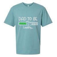 Dad To Be 2025 Dad Loading 2025 Father Expect Baby 2025 Sueded Cloud Jersey T-Shirt