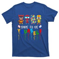 Dare To Be Yourself Autism Awareness Superheroes Gift T-Shirt