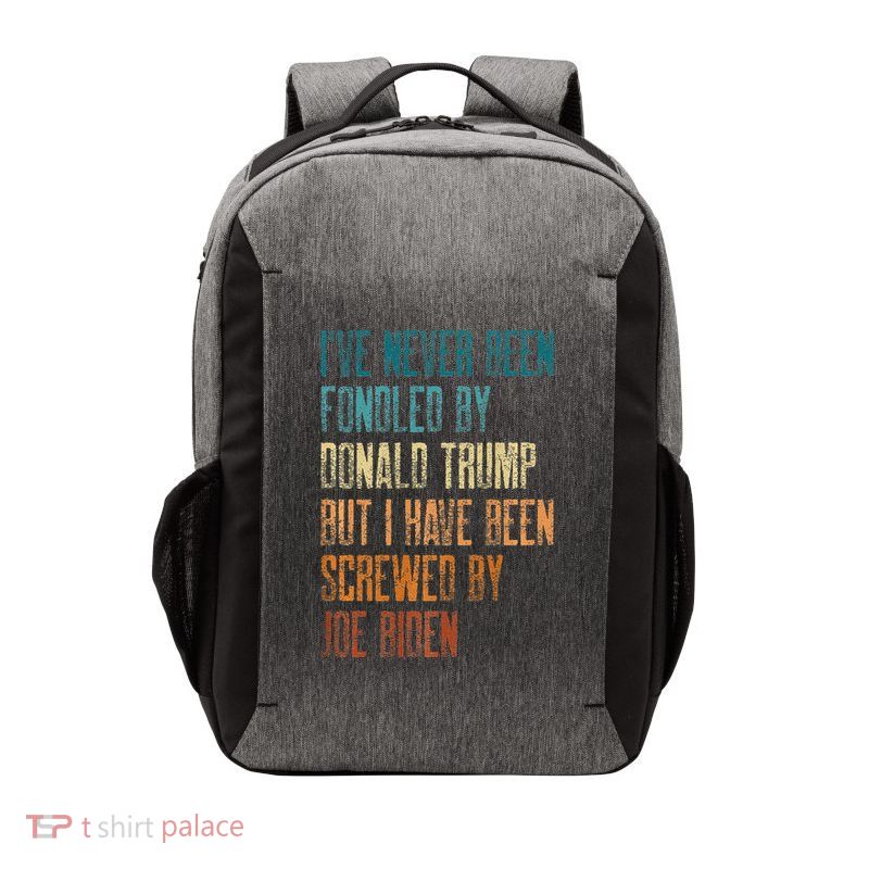 Donald Trump But Screwed By Biden Vector Backpack