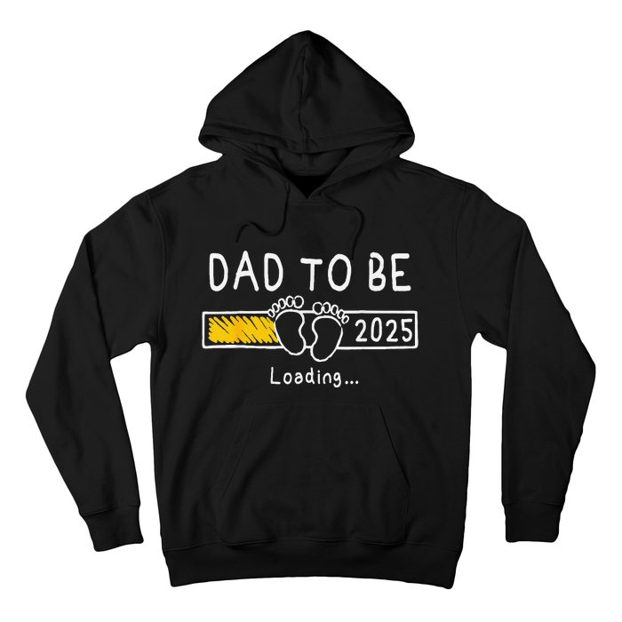 Dad To Be 2025 Dad Est 2025 Daddy To Be Promoted To Daddy Hoodie