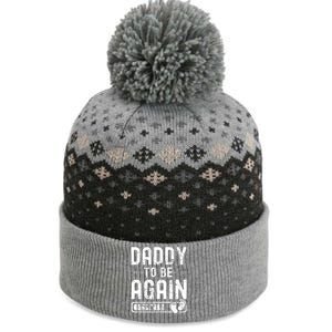 Daddy To Be Again New Dad Announcement The Baniff Cuffed Pom Beanie