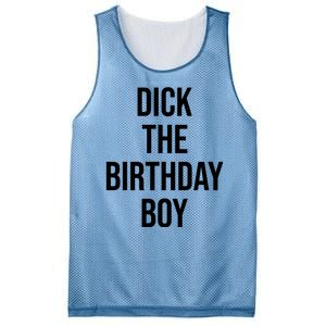 Dick The Birthday Boy Funny Humor Meme Mesh Reversible Basketball Jersey Tank