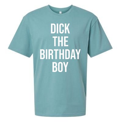 Dick The Birthday Boy Funny Humor Meme Sueded Cloud Jersey T-Shirt