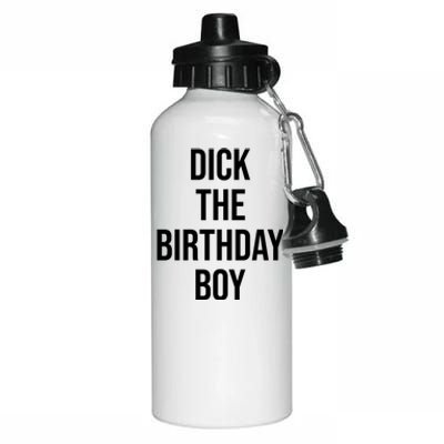 Dick The Birthday Boy Funny Humor Meme Aluminum Water Bottle