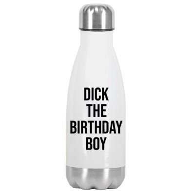 Dick The Birthday Boy Funny Humor Meme Stainless Steel Insulated Water Bottle