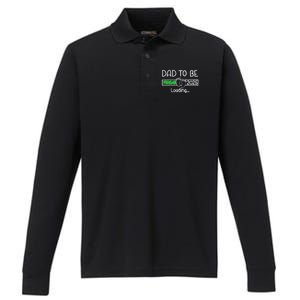 Dad To Be 2025 Dad Loading 2025 Father Expect Baby 2025 Performance Long Sleeve Polo