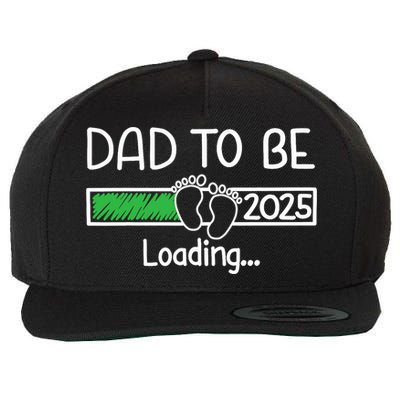 Dad To Be 2025 Dad Loading 2025 Father Expect Baby 2025 Wool Snapback Cap