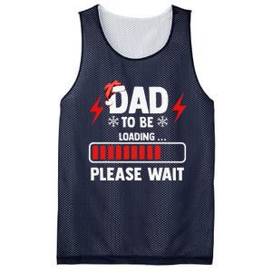 Dad To Be Loading Please Wait Christmas Mesh Reversible Basketball Jersey Tank