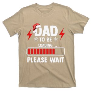 Dad To Be Loading Please Wait Christmas T-Shirt