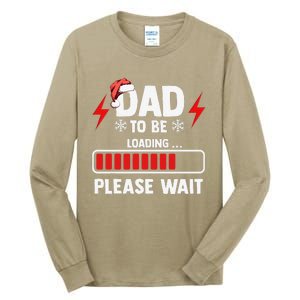 Dad To Be Loading Please Wait Christmas Tall Long Sleeve T-Shirt