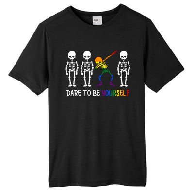 Dare To Be Yourself Autism Awareness Tee Cute Lgbt Pride Meaningful Gift Tall Fusion ChromaSoft Performance T-Shirt